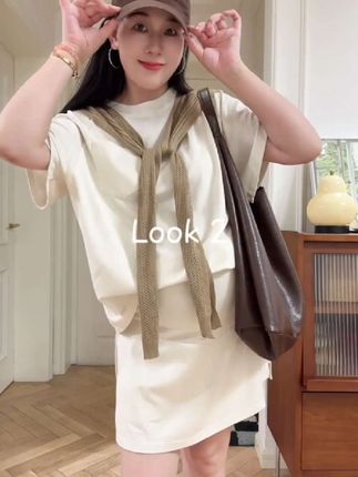 #一个身体两个心跳 #孕期穿搭 2025夏季新款韩系减龄运动套装短袖T恤搭配防走光裤裙孕妇套装#时尚孕妇装 #孕妇装新款 #孕妇装推荐 @DOU+小助手
