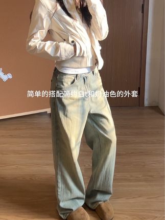 秋冬氛围感其实没有这么难#琥珀流光穿搭 #ootd #牛仔裤