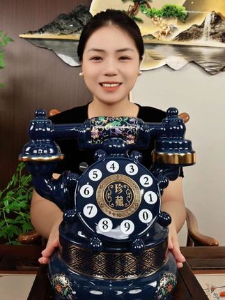 电话珍藏酒53度1500ml礼盒装#纯粮酿造 #清香型白酒 #景德镇陶瓷 #送人送礼 #收藏摆柜