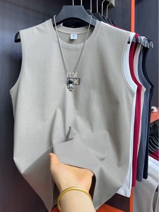 #背心穿搭#纯棉背心#胖瘦都能穿 #运动背心#高品质