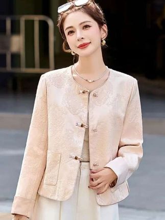 #外套 #优雅气质 #气质穿搭 #国风服饰 #洋气减龄