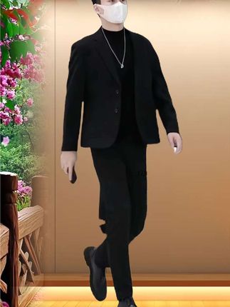 #男士西服 #高级感穿搭 #男人就要穿西装 #就是这个范 #西服