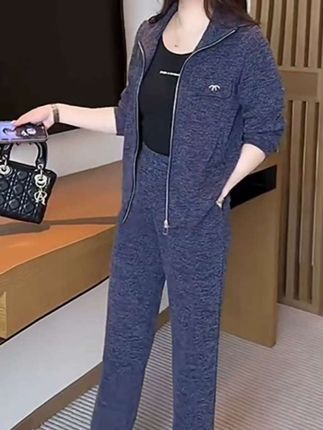 #时尚休闲套装 #减龄两件套