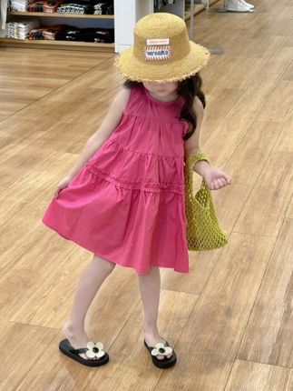 #度假穿搭 #女童连衣裙 #韩里韩气 #女童连衣裙夏季 #夏季穿搭