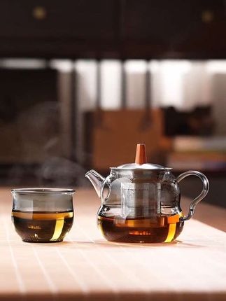 手工耐热玻璃迷你小茶壶#喝茶 #茶具好物推荐 #小茶壶 #一人饮 #茶具