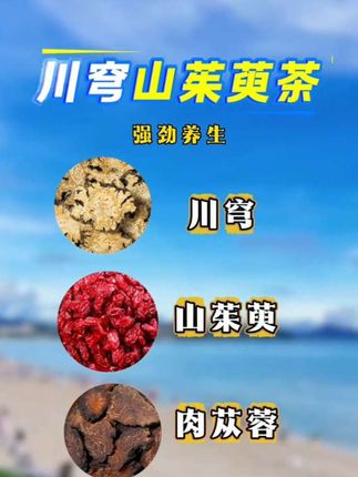 #川芎山茱萸肉苁蓉#川芎#山茱萸#三十而立四十不惑#代茶饮 #三十而立四十不惑