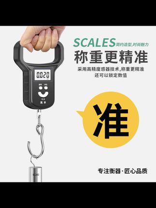 #好物分享 #居家好物 #手提电子秤 #手提电子秤精准 #手提电子秤可充电