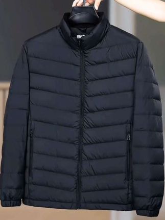 男士2025新款棉衣轻薄款短款立领中青年加大码秋冬季男装棉袄外套#时尚潮流穿搭 #棉服也能穿出时尚感 #潮流时尚穿搭