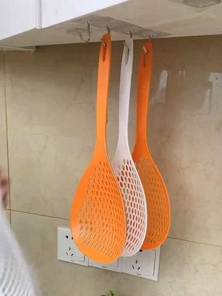 日式耐高温大号捞面漏勺厨房家用漏勺沥水筛子捞饺子勺面条馄饨勺#漏勺 #厨房好物 #勺子 #好物推荐🔥 #好东西一起分享 @DOU+小助手 @巨量千川