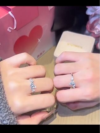 925银锆石戒指 VIVIWELL灵蛇绕蝶新年闺蜜对戒小众设计蛇形戒指#戒指 #礼物推荐 #爱了爱了 #今日分享 #我又心动了
