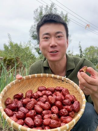来自陕北的大红枣,很甜肉很厚#红枣