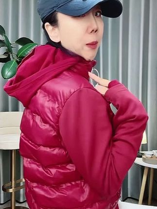 SW速惟秋冬新款立领拼接设计休闲轻盈短款外套,保暖更显高,极光空气棉服系列,日常/通勤/休闲/户外,各种场合切换自如#秋冬穿搭 #时尚百搭 #跑步 #70后