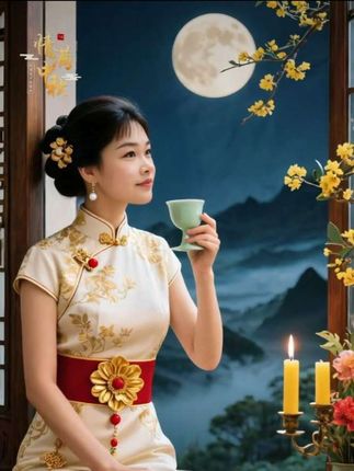 谢谢友友们的支持和陪伴 ,中秋继将到来,祝福友友们节日快乐!