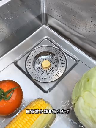 九牧王厨房洗菜盆漏水塞洗碗池大过滤网水槽下水器配件防臭弹跳芯#滤水塞 #过滤网 #水槽过滤网 #厨房好物 #九牧王 @DOU+小助手 @巨量千川