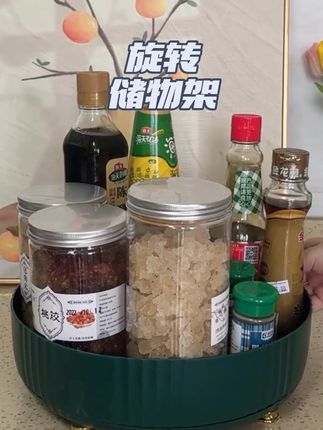 创意厨房调料收纳置物架,轻松整理酱油瓶和调味料#使用便捷#收纳盒 #调料瓶 #调料架 #调料置物架
