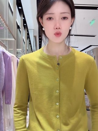 #࿆时尚潮流穿搭 🉑机洗羊毛衫 姜黄色💛💛💛