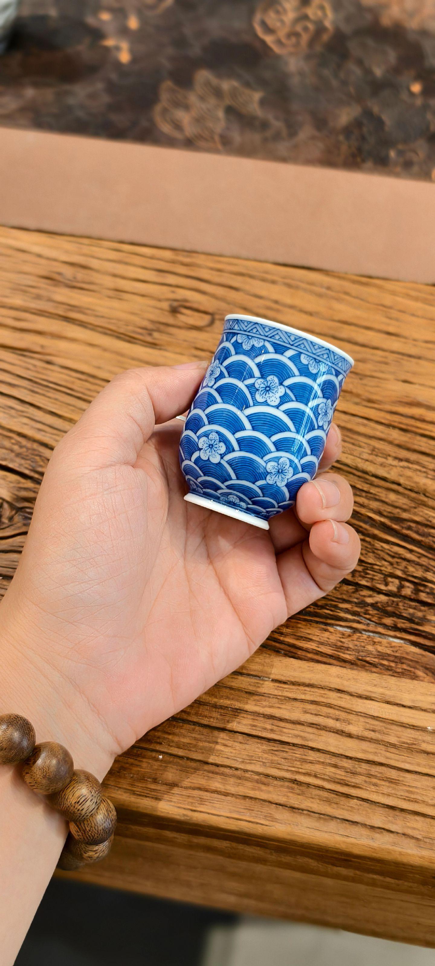 #景德镇青花小岩茶杯乌龙茶杯 #璞素文庭精选瓷器
