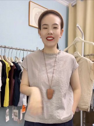 #纯棉衬衫 #小个子穿搭 #文艺穿搭 #气质减龄 #夏款上新