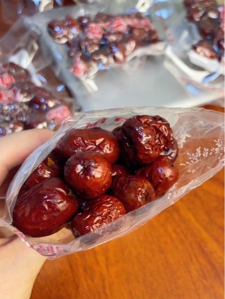 9.9发五包#开袋即食 香酥红枣#嘎嘣脆