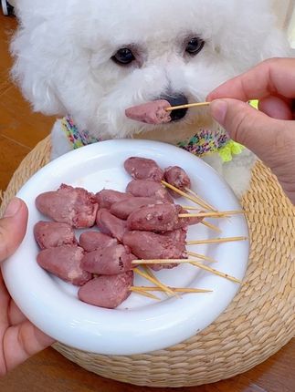 一口一个好吃到停不下来#家有馋狗#宠物零食#鸡心