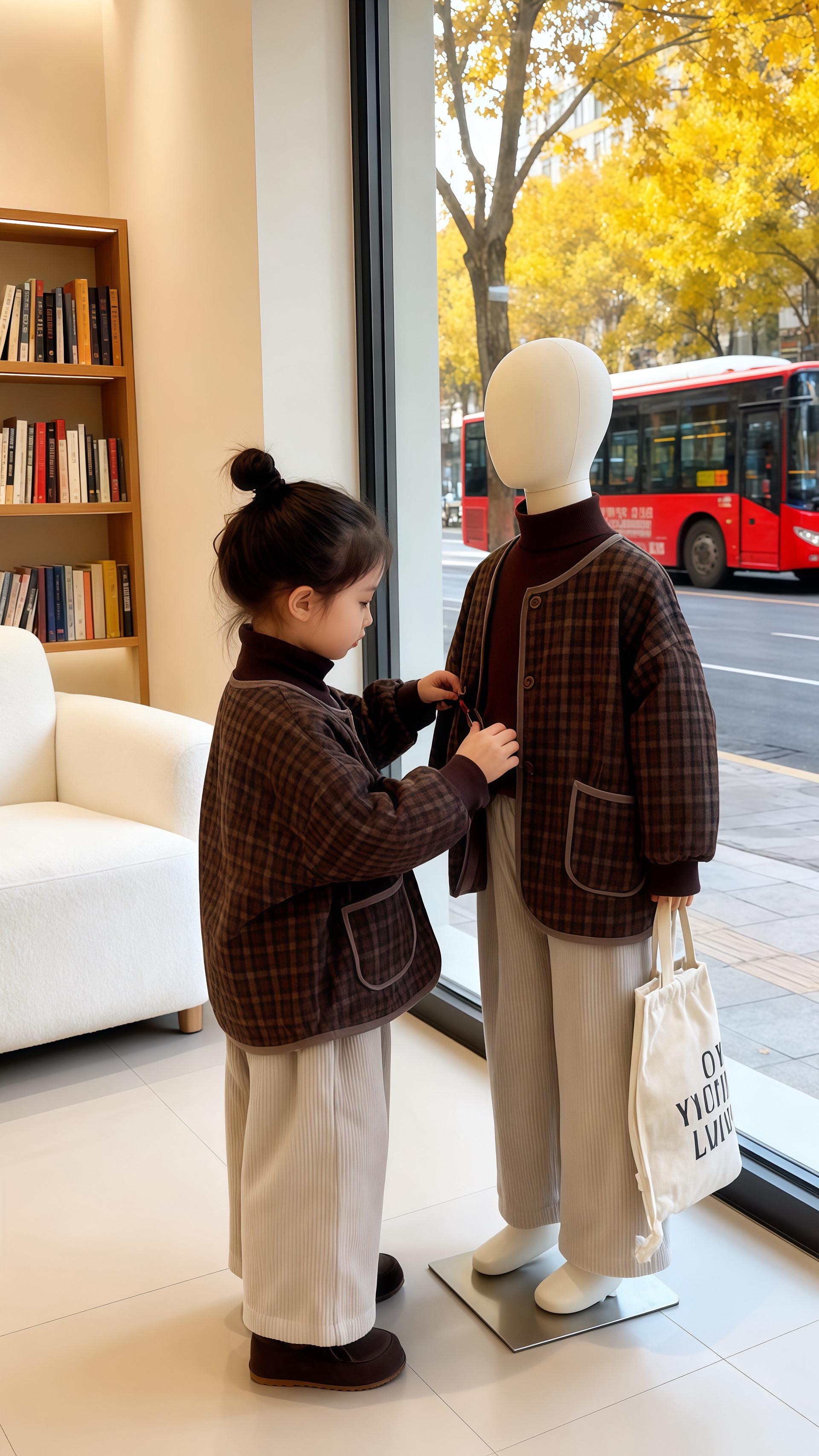 #轻松摆脱路人感的韩系穿搭 #儿童穿搭 #韩系穿搭 #秋冬穿搭 #酷女孩穿搭 @抖加🔥上热门🔥dou+🔥热点宝