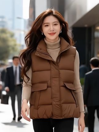 #背心马甲#秋冬穿搭想显帅配色就得出彩 #细节满满的秋冬设计感穿搭 #早秋姐感气质穿搭 #早秋穿搭显贵法则