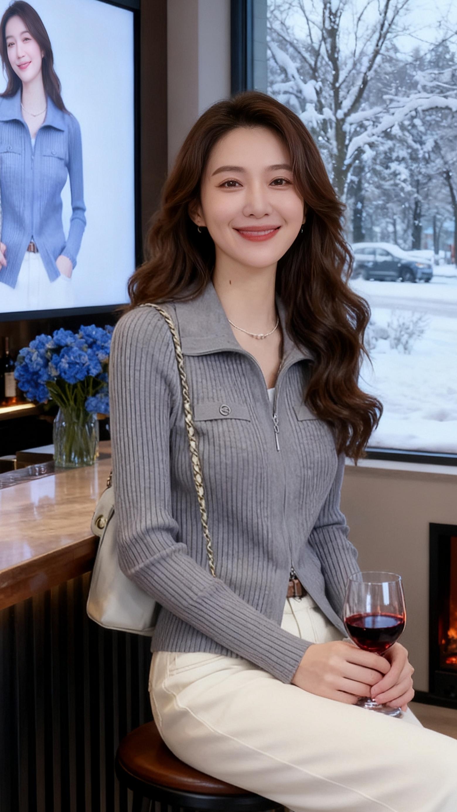 秋冬新款气质显白双拉链修身竖坑条立领针织开衫女 #大大方方通勤穿搭 #秋冬复古色彩不重样 #针织衫 #早秋实用穿搭全是干货 #极简轻奢秋冬穿搭@抖加🔥上热门🔥dou+🔥热点宝 @抖音创作灵感