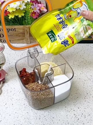 #四合一调料盒 #厨房调料盒收纳 #组合调料盒 #调理瓶推荐 #厨房必备 @DOU+小助手 @巨量千川