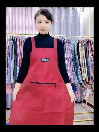 网红爆款加长加肥过膝餐饮工作干活围裙#爆款热卖中 #时尚穿搭 #面料柔软舒适#防水防油#超便宜超划算