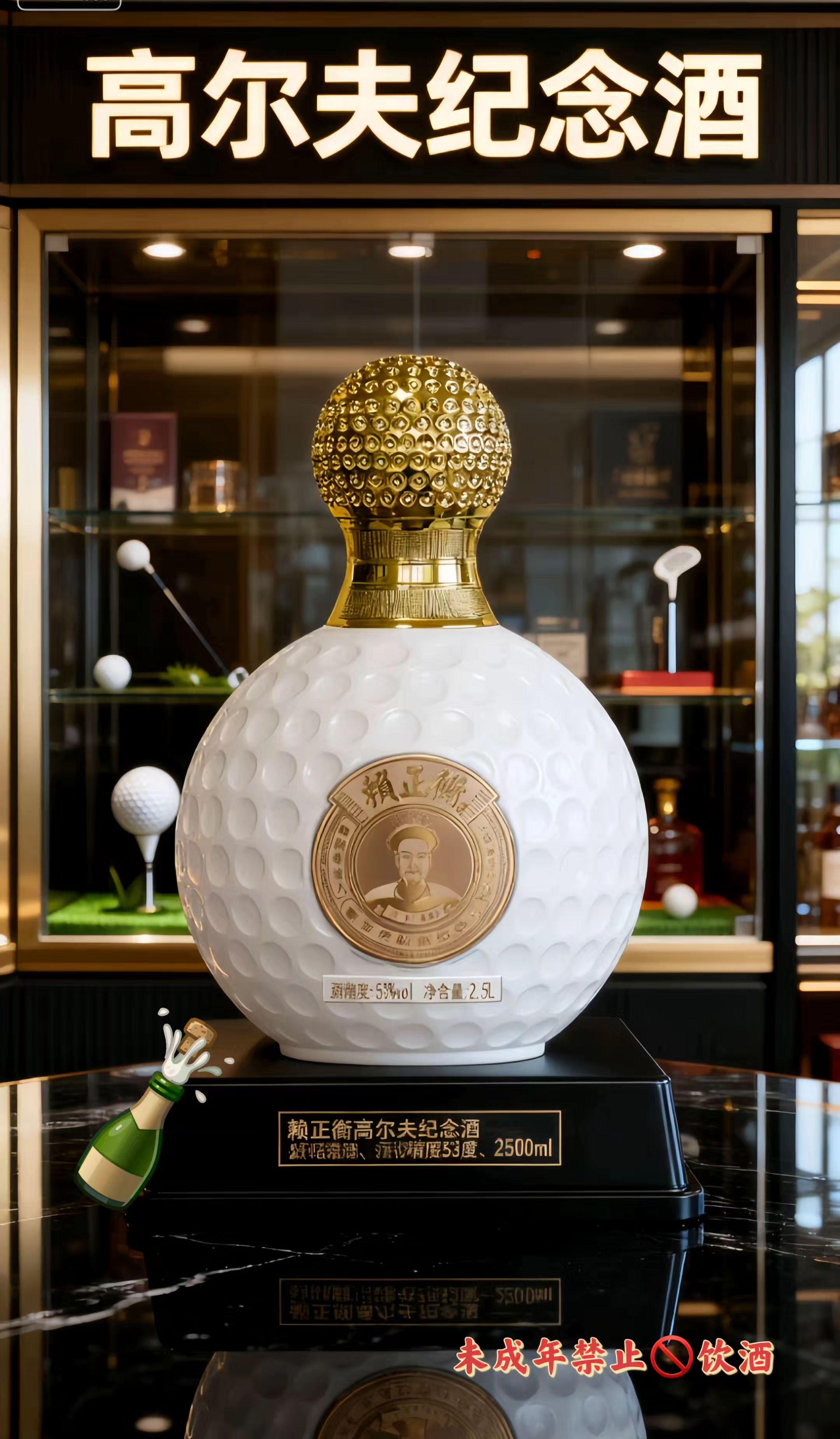 赖正衡高尔夫纪念酒礼盒装。#文化传承 #传统文化 #中国白酒 #送礼佳品 #品酒品人生