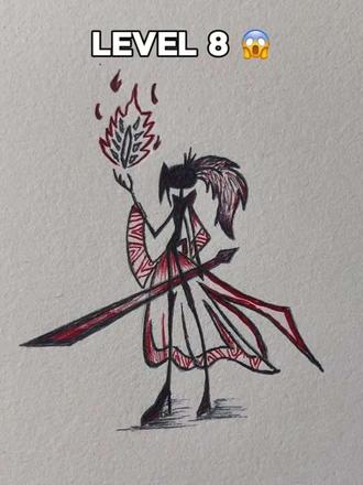 如何绘制不同难度的火柴人 #画画 #绘画教程 #手绘 #画画教程 #火柴人