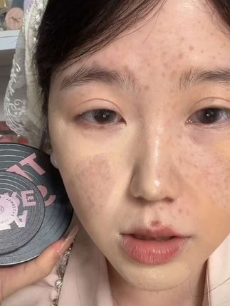 瑕疵皮闭眼冲这个 #唱片粉膏 !#遮瑕 #雀斑 #底妆 #自用好物分享