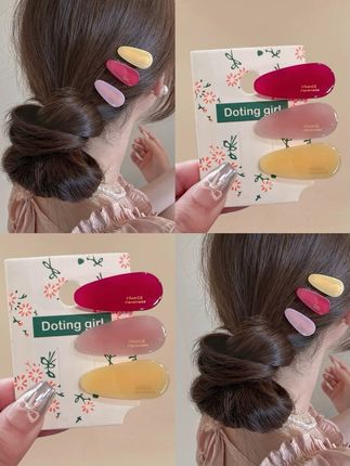 可爱小号醋酸碎发夹 #头饰发饰 #发夹 #侧边夹 #碎发夹 #刘海夹