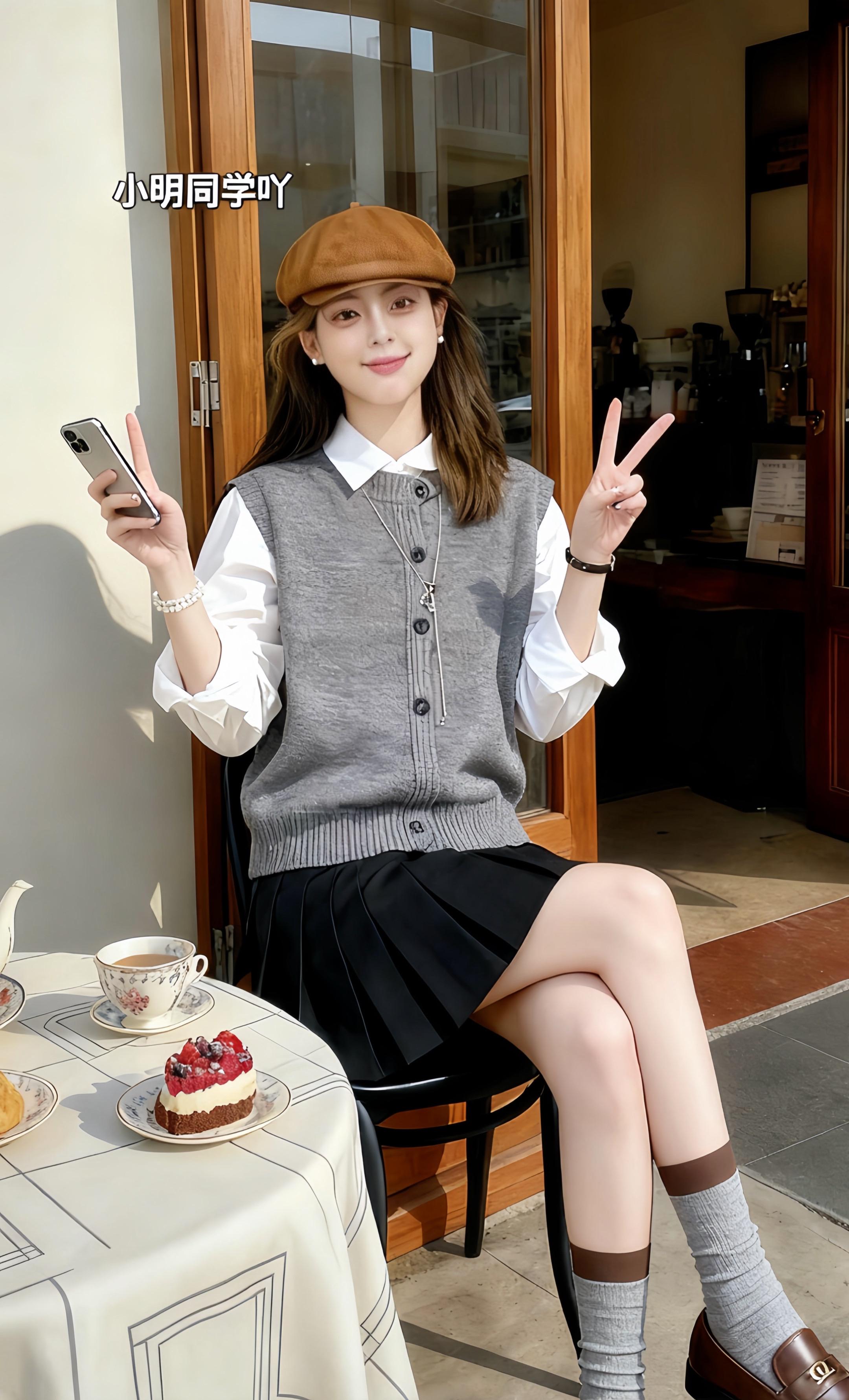 #杨幂维密翅膀造型 #裙子搭配 #复古穿搭 #撞色搭配 #连衣裙穿搭