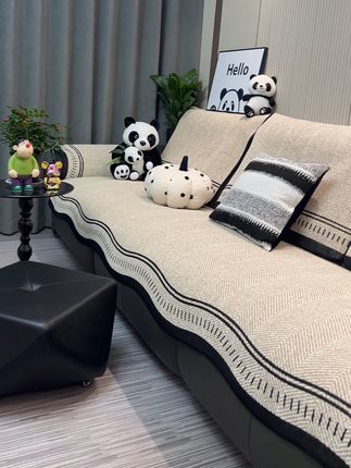 #四季通用沙发垫 #面料柔软舒适 #简约大气沙发垫