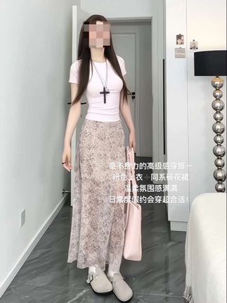 #温柔风穿搭 #今天穿什么 #显高显瘦 #穿搭不重样 #碎花裙