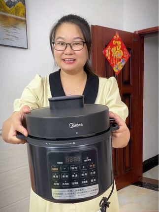 #美的电压力锅#家用多功能4升电高压锅 饭#煲烧煮全自动一体电压力锅#美的小家电 #电压力锅