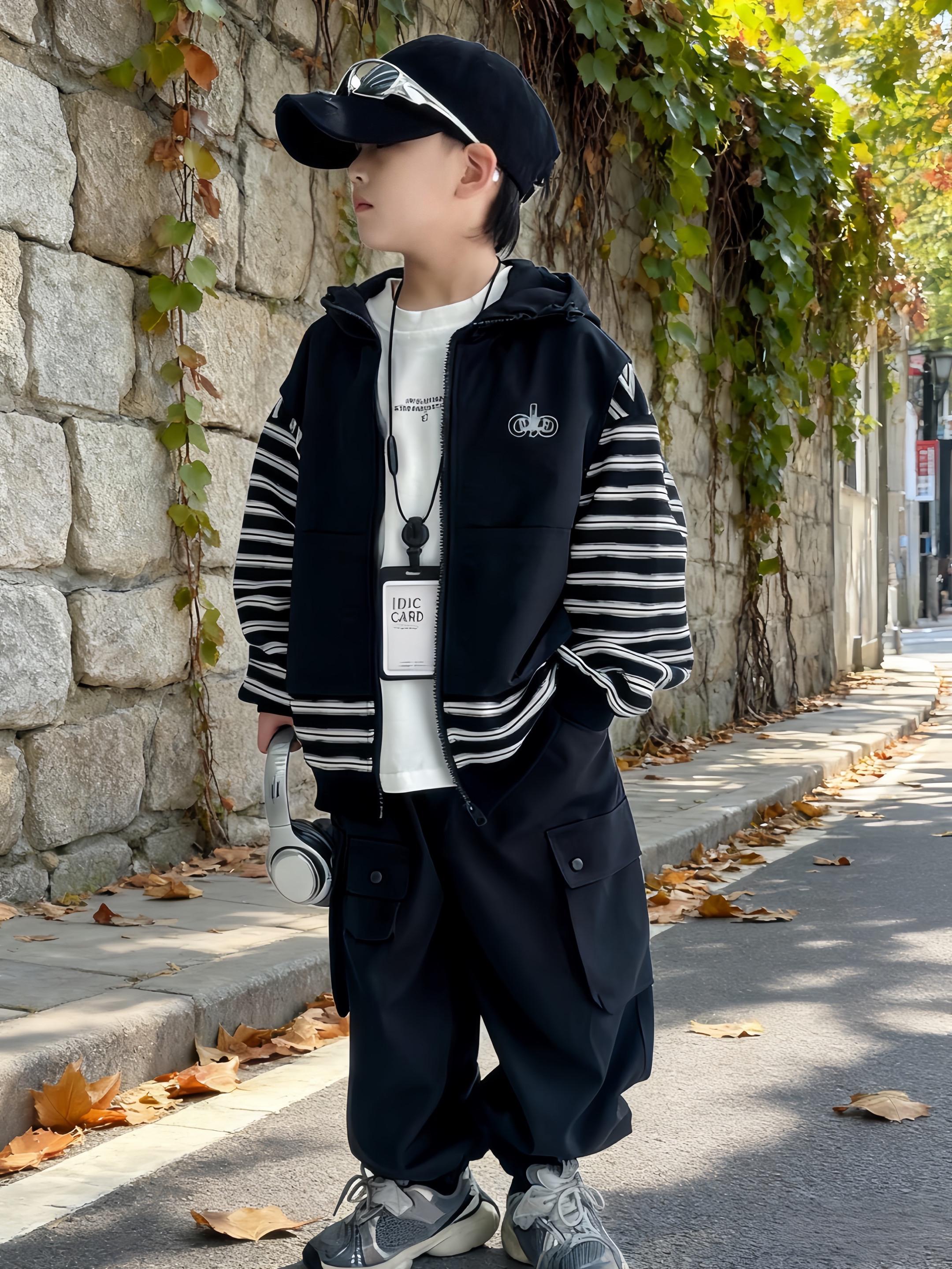 #慵懒风穿搭 #男童穿搭 #男童两件套 #男童秋季穿搭 #爱上FREE的100种理由
