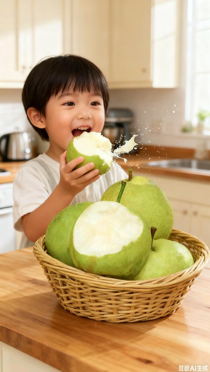 从没吃过这么绝的梨!安徽砀山青皮蜜梨当季上新,果农直供新鲜直达。一口下去脆嫩多汁,像在喝梨水,无渣又清甜,家里老人小孩都爱吃,必须五斤起囤!#应季水果 #好物推荐🔥