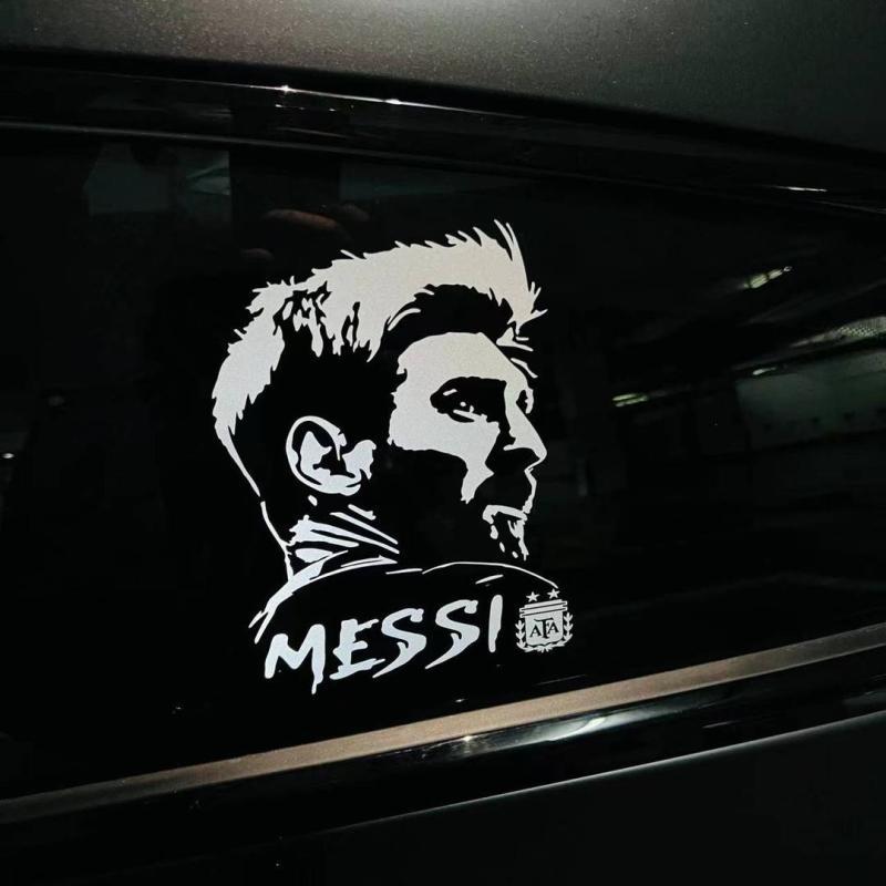 世界杯汽车车贴梅西个性创意车贴车身车门后档玻璃装饰世界杯贴纸