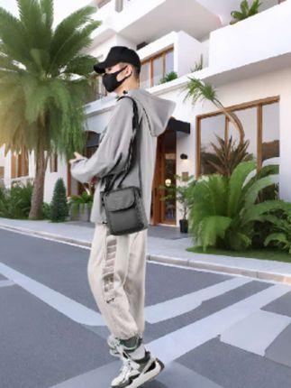 #男女款休闲挎包#单肩包#商务小包#男女潮款穿搭#时尚小包