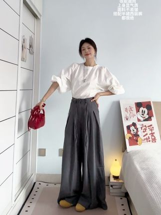 #最美的年龄做最美的自己 #白色衬衫女 #气质这一块拿捏死死的 #时尚休闲穿搭