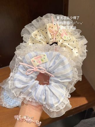 怎么办!一个都不想退!谁能拒绝仙仙的发圈啊!!#发圈 #少女心好物 #仙女必备 #头饰发饰