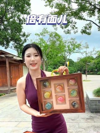 买火腿还送月饼,都是高档木质礼盒#金华火腿