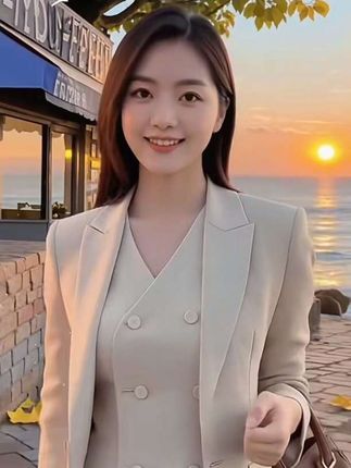 秋季职场新风尚!这款卡其色西装三件套完美演绎精英气质,西装+马甲+半身裙修身剪裁,显瘦提气质。优质面料挺括有型,同色系搭配高级感满分。无论是商务会议还是日常通勤,都能轻松驾驭,展现干练优雅魅力。三件可单独搭配,实穿性超高!今秋必备气质套装! #品质套装#职业装#三件套