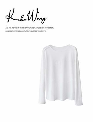 #上热门🔥 KOKOWANG【直角肩】设计感时尚洋气女装舒适显瘦长袖T恤#通勤搭配 #穿搭 #长袖t恤 #长袖 @DOU+小助手
