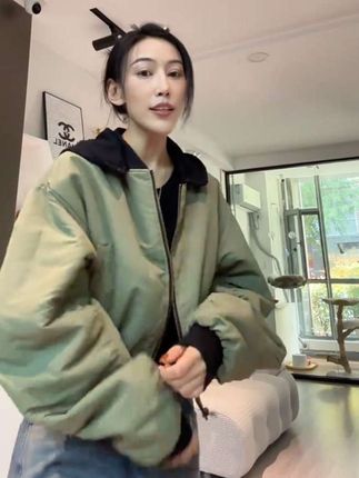 #面料柔软舒适 这个外套!无话可说的好看喜欢!实穿#今日穿搭 #穿搭分享 #韩式穿搭 #今天这样穿