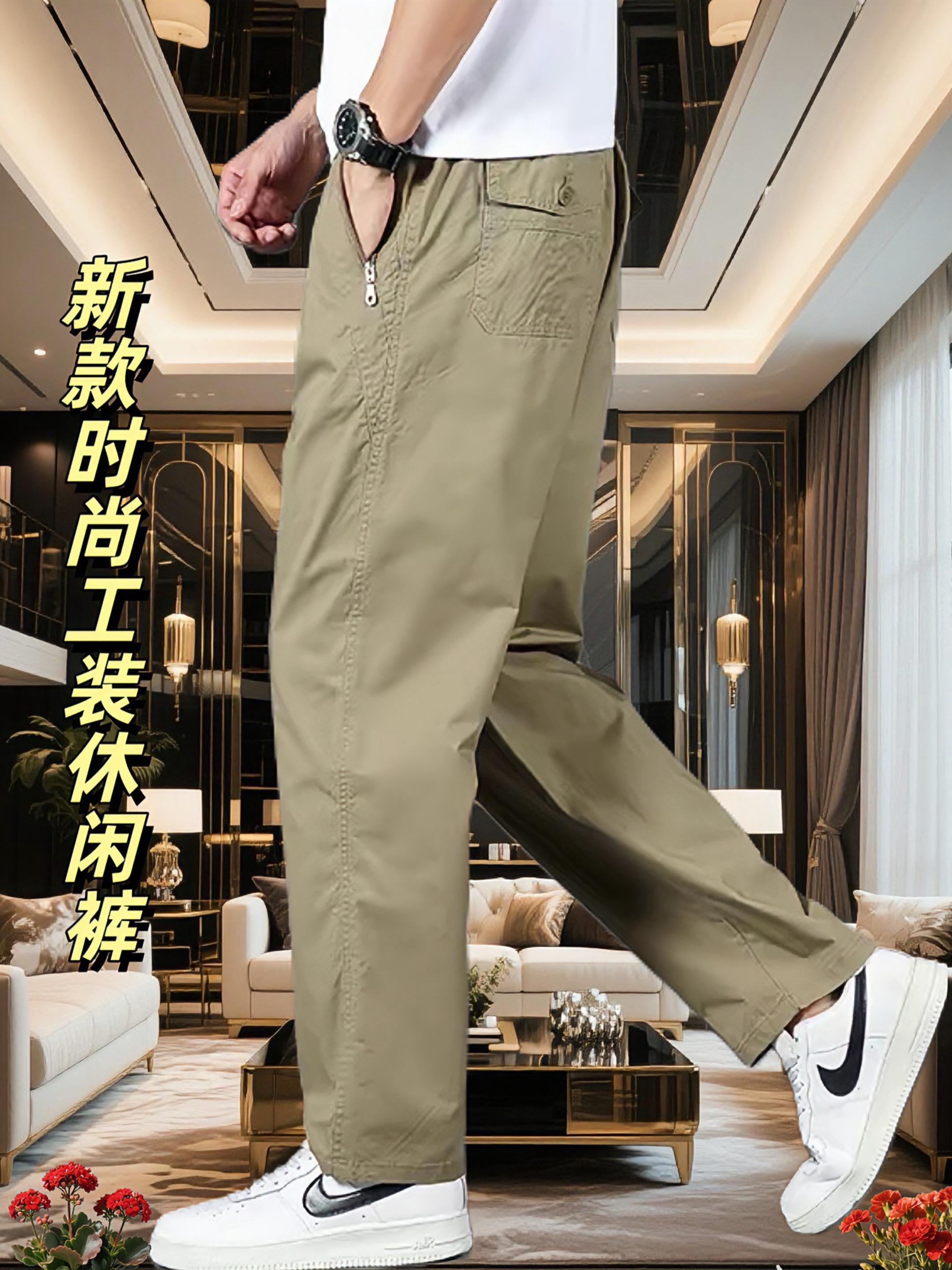 新款时尚工装休闲裤,大码也有型。#新中式穿搭成为中秋宠儿 兄弟们,2025新款工装裤,精选优质面料,透气亲肤,适配春夏秋三季。宽松直筒版型搭配加肥大码设计,包容身材还能藏肉显瘦,对微胖男士十分友好。多口袋设计兼具实用与潮流感,可随手放手机、钥匙。无论是通勤、逛街还是户外,搭配T恤、卫衣都利落有型,轻松撑起日常穿搭气场。#时尚穿搭时尚穿搭时尚 #夏季穿搭 #牛仔裤 #简约大气 @DOU+上热门
