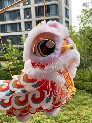 #醒狮文化 #中秋花灯 #手工花灯