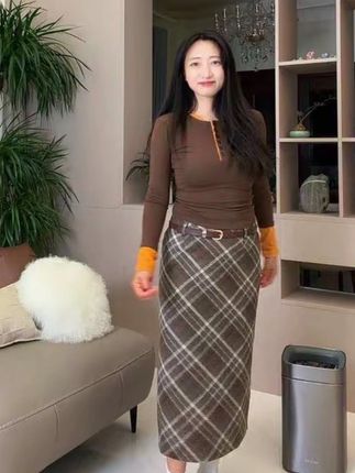 #我要上热门 #微胖女生 #撞色假两件 #修身显瘦版型 #内搭外穿都好看